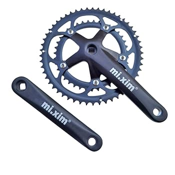 Amazon | チェーンリング付き超軽量自転車クランクセット6-10